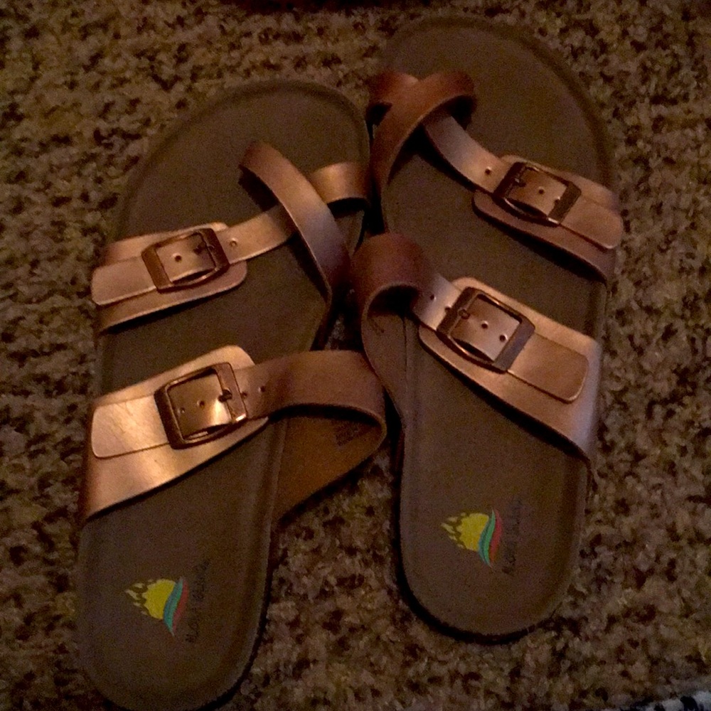 Backless sandal